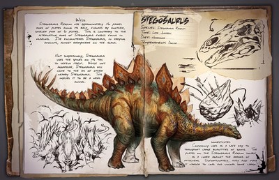 Arche Survival Ascended, High Stat Stegosaurus Small Tribes PvP