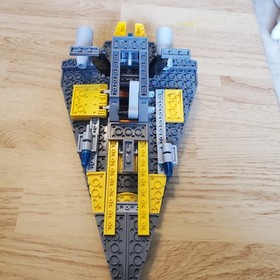 lego star wars anakin's jedi starfighter 7669 With Manual, Incomplete 