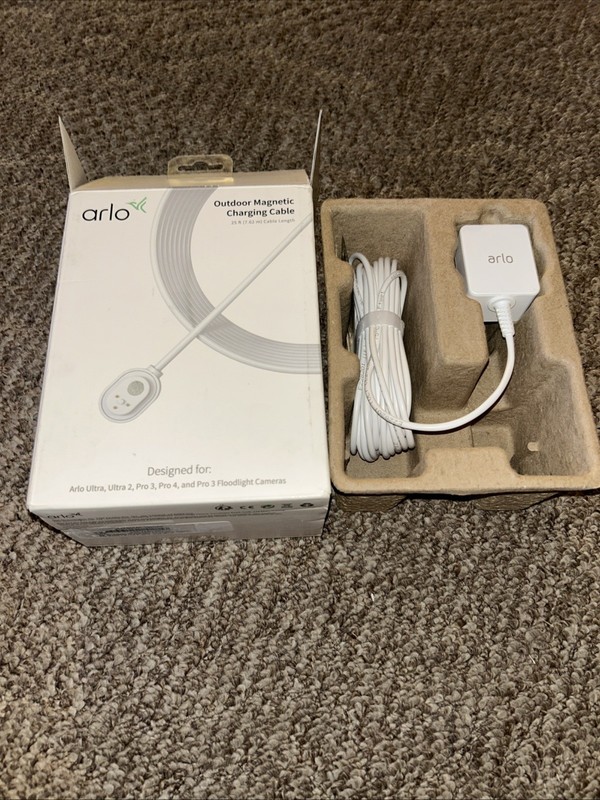 Arlo VMA5600C Outdoor Magnetic Charging Cable 25 Foot