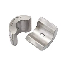 BURNDY UO Crimping Die,U Style,12 tons,6 to 2 AWG 22P167