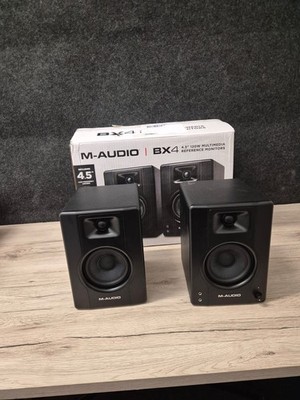 M-AUDIO BX4 4,5-Zoll Kabelgebundene Studio-Monitore Paar