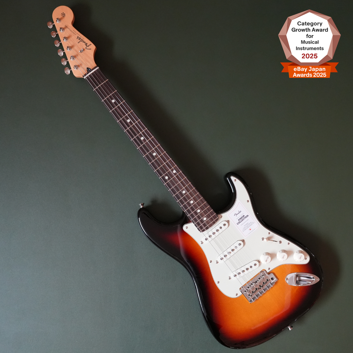 ギター Fender junior collection stratocaster Fender Made in Japan Junior Collection Stratocaster Rosewood 3