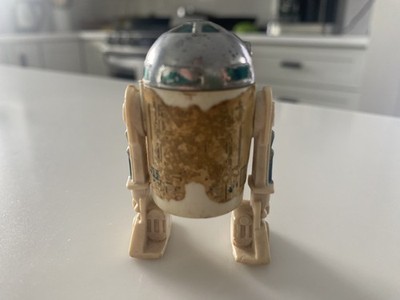Star Wars 1977 R2-D2 Kenner Action Figure Head Clicks, Legs Movable 