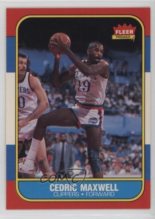 1986-87 Fleer Cedric Maxwell #70 u1x