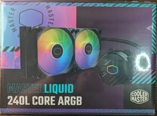 Cooler Master MasterLiquid 240L Core ARGB 240 AIO Cooler Brand New