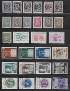 28 Vatican City Stamps from Quality Old Antique Album