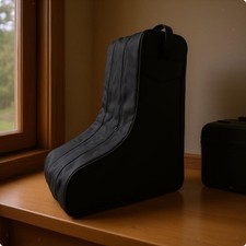 Tasche Stiefel hohe Henkel Tasche schwarz Stiefel Rei&szlig;verschluss