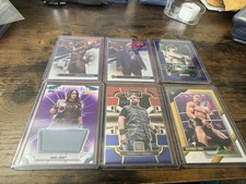 6 Card WWE Card Lot