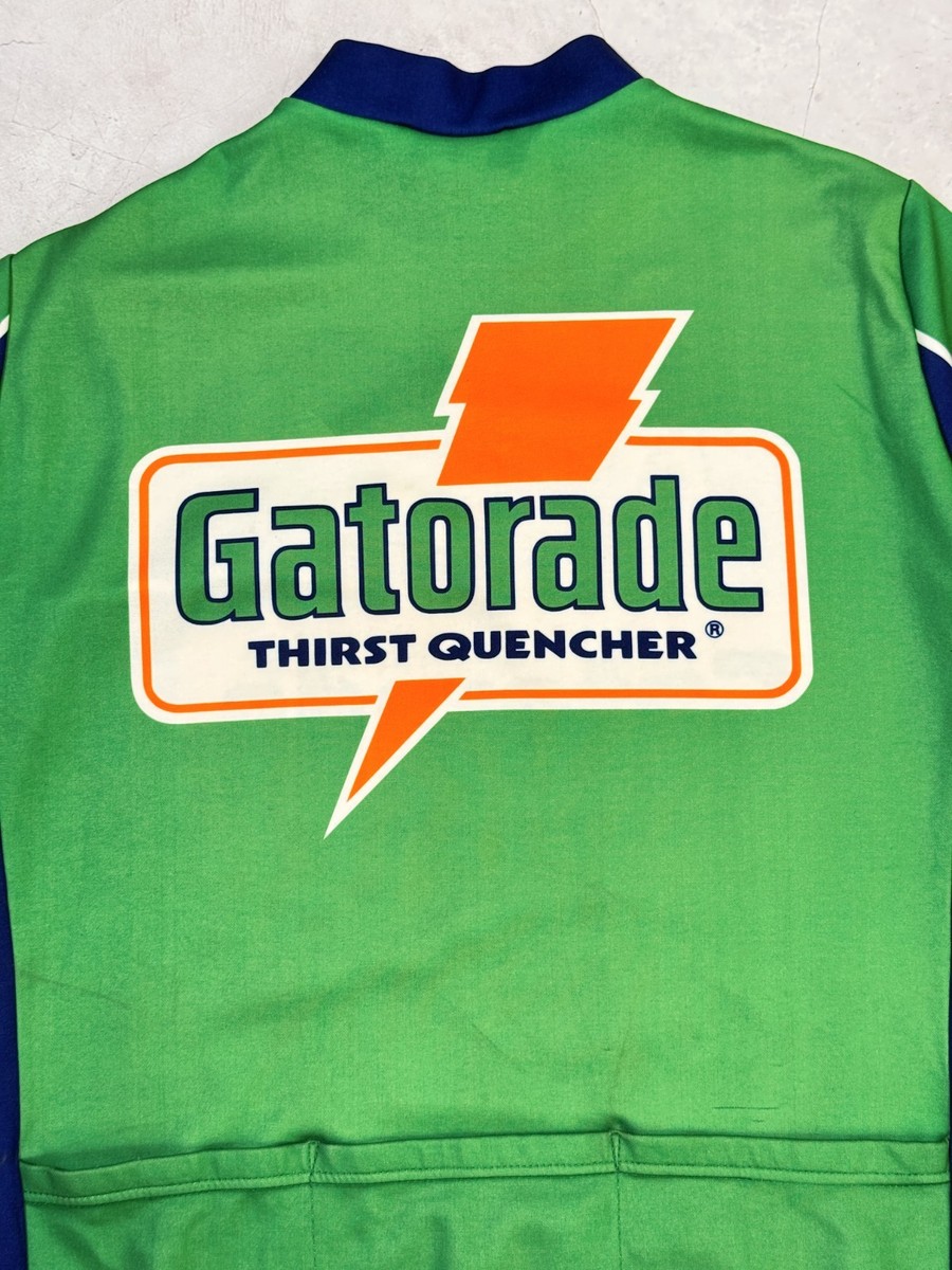 Maillot Cycliste Vintage Giessegi Gatorade Années 90 - Taille L - Fabriqué En Italie