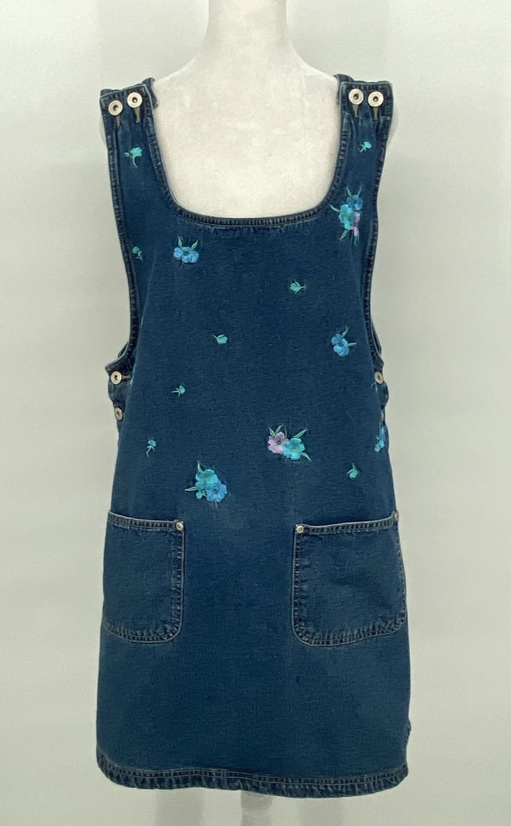 green emerald velvet dress Frankie Floral Denim Overalls main image 1