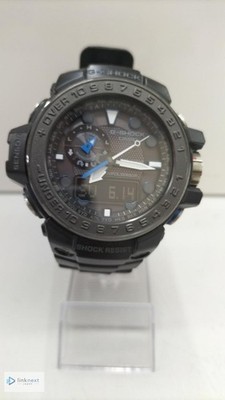 CASIO GWN-1000C G-Shock Quartz Analog Resin/Stainless Watch