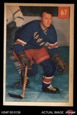 1954 Parkhurst #67 Leo Reise Rangers-Hockey 4 - VG/EX