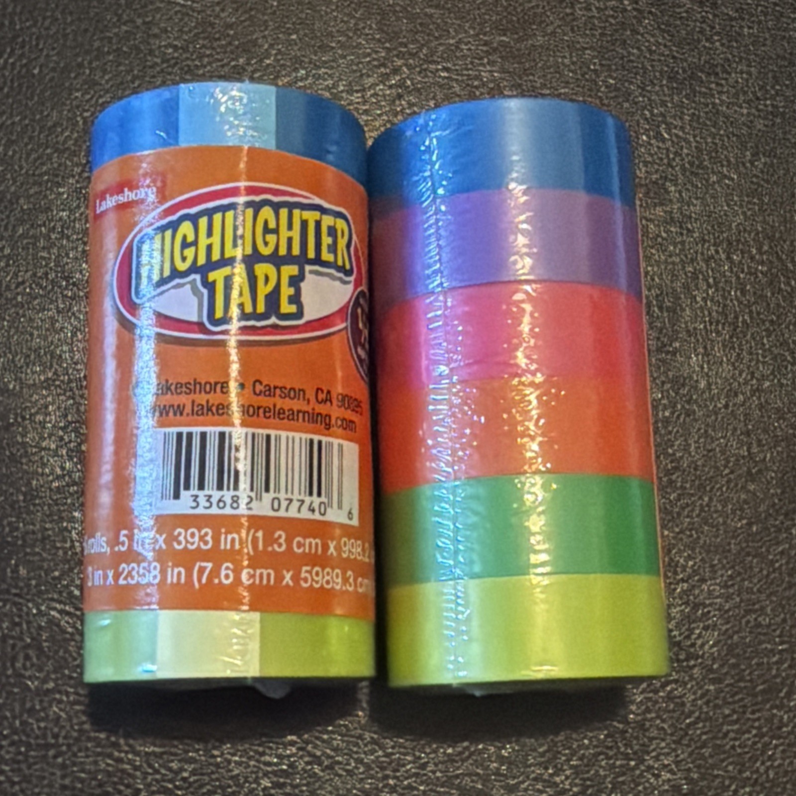 Tape, Assorted Colors, 6 Pack Professional & High Quality