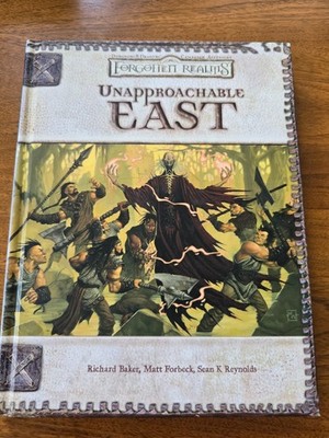D&D Forgotten Realms Unapproachable East 3.0 3rd Edition WoTC Dungeons & Dragons