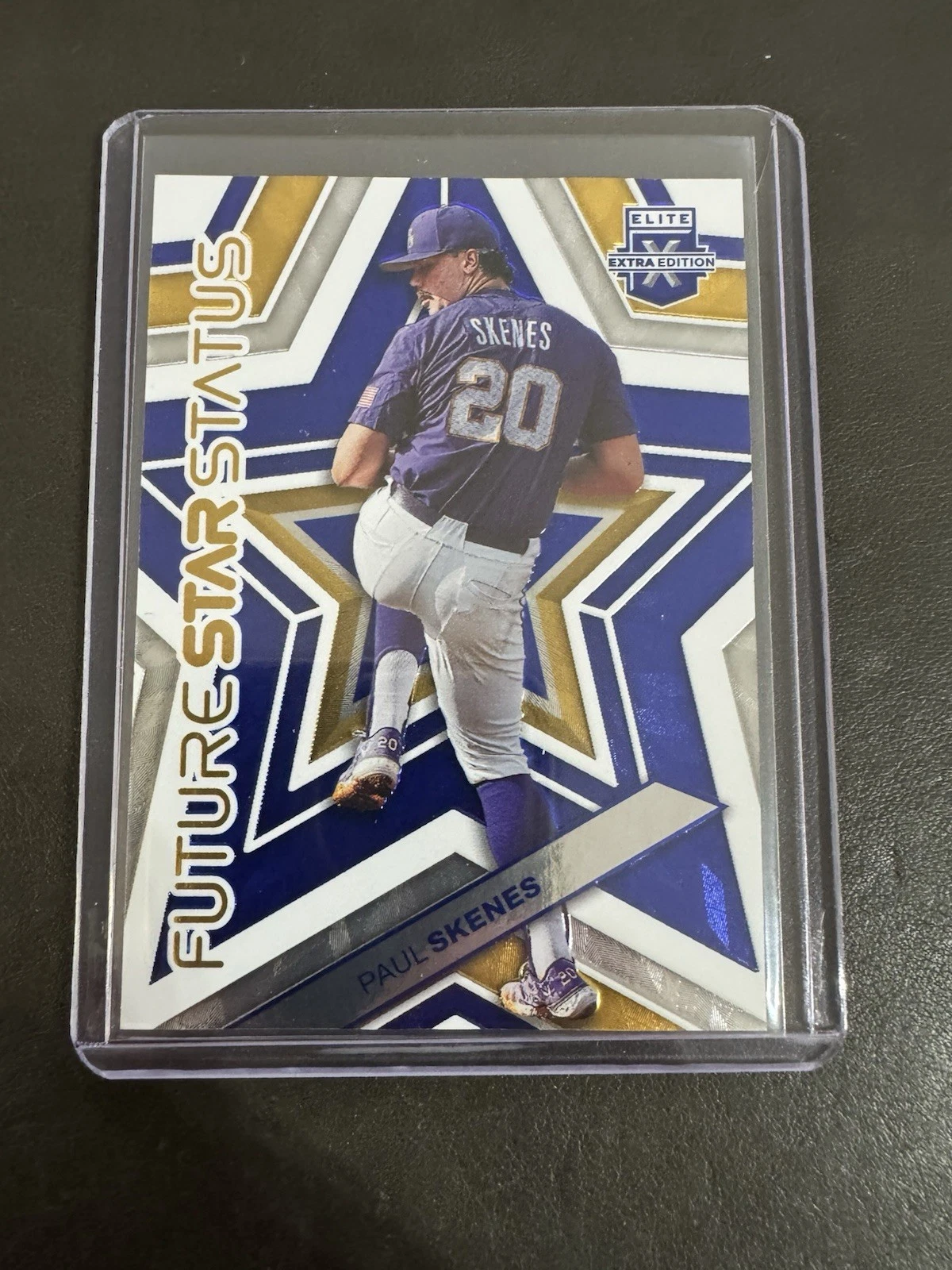 2023 PANINI Elite Extra Edition PAUL SKENES /199 BLUE Future Star Status