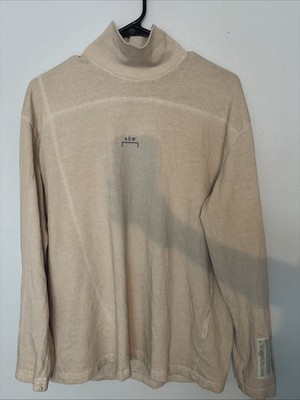 A-Cold-Wall ACW off white mock neck long sleeve shirt Men's Size Medium