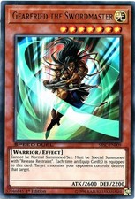 Yu-Gi-Oh TCG SBSC-EN009 UR Gearfried the Swordmaster Speed Duel: Scars of Battle