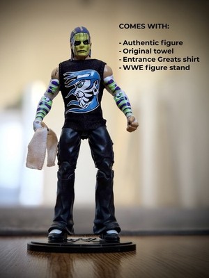 VERY RARE! AUTHENTIC UNRELEASED WWE Mattel Series 1 Jeff Hardy