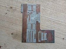 Sil Glyde Copper Or Brass Label Die