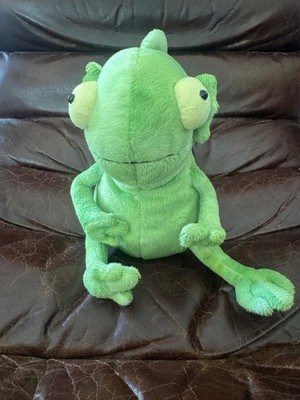 Retired Jellycat Frankie Frilled Neck Lizard Plush Green Rare Stuffed Animal