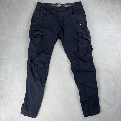 CP Company Ergonomic Fit Cargo Pants W34 Hose Large Cargos Navy 6427