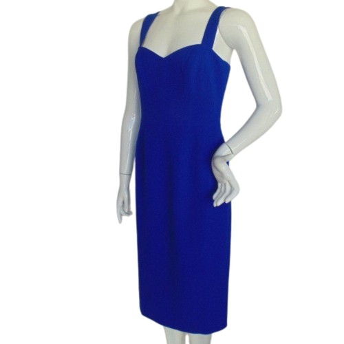 DRESS THE POPULATION Dress, M, Nicole/Electric Blue, Wide straps, Sleeve… - Picture 4 of 13