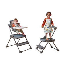  Color: Grey The First Years-Happy Heights High Chair  Toddler Tower 6838