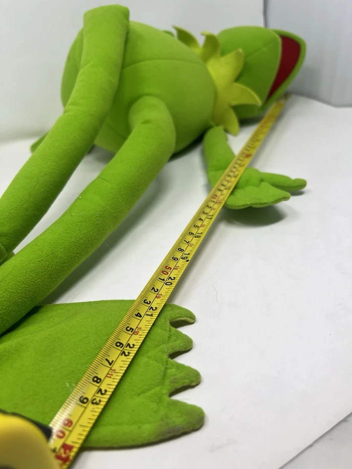 Vintage 25 Zoll lebensgroße Kermit der Frosch Plüsch-Muppets groß Super Jumbo groß Mega - Bild 2 von 4