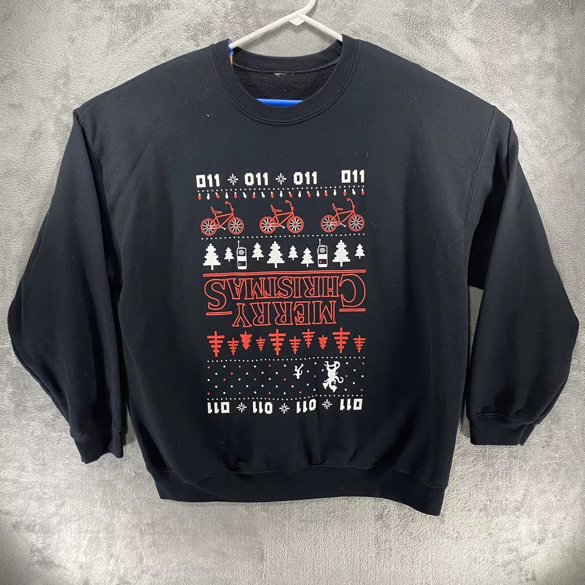 Stranger things ugly christmas best sale sweater