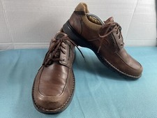 Clarks Oxford Men 11 N Unstructured Un.Ravel Shoes Brown Leather Comfort Work