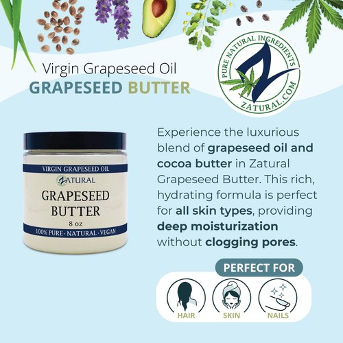 Traubenkernbutter - Lebensmittelqualität | 100% reine Zutaten - Bild 17 von 20