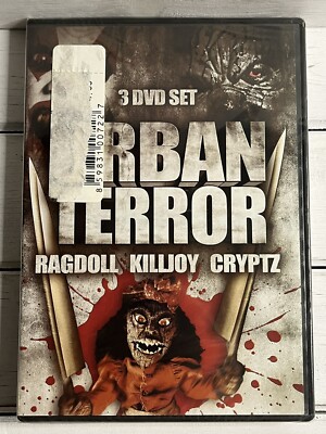 Urban Terror!  Ragdoll Killjoy Cryptz DVD 2013 Triple Feature Full Moon Sealed