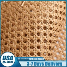 40*100CM Plastic Artificial Weave Rattan Cane Webbing Sheet Repair Chair Cane US
