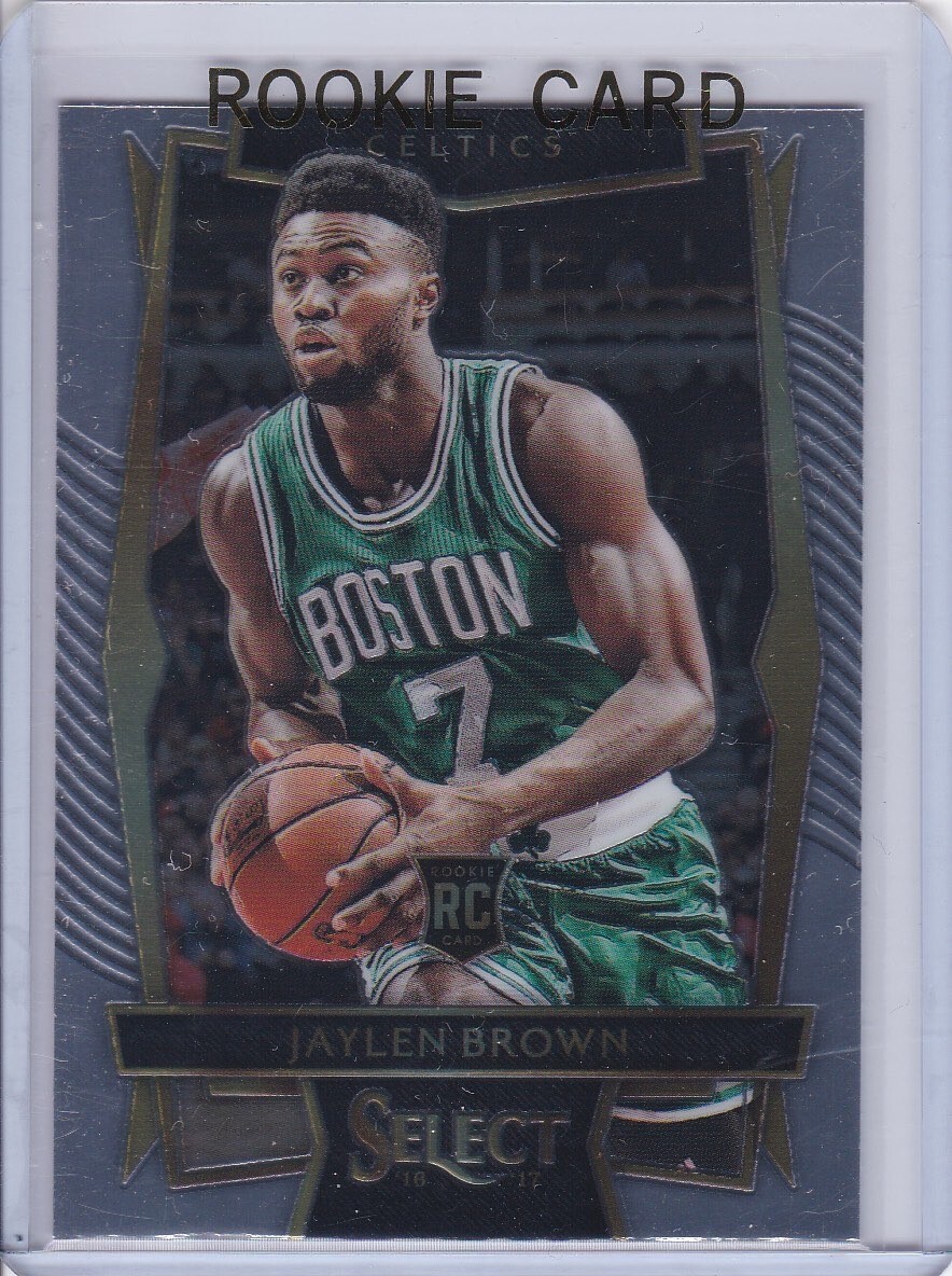 Boston Jaylen Brown Celtics Number 10 2016-17 Panini Select Jaylen