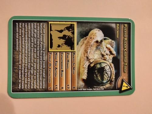 2007 Top Trumps cards ANIMALS LIFE IN DANGER!🦅 you pick single cards Free Ship - Picture 20 of 32