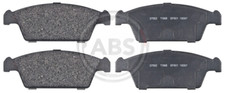 Front Brake Pad Set A.B.S. 37002 for Daewoo/Suzuki Tico/Cappuccino (91-00)
