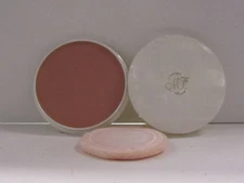 Max Factor Creme Puff Makeup .8 oz Bronze Tone ( Dark Beige Rose ) Unboxed New 