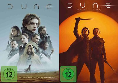 Dune + Dune: Part Two - Teil 1+2 im Set # 2-DVD-NEU