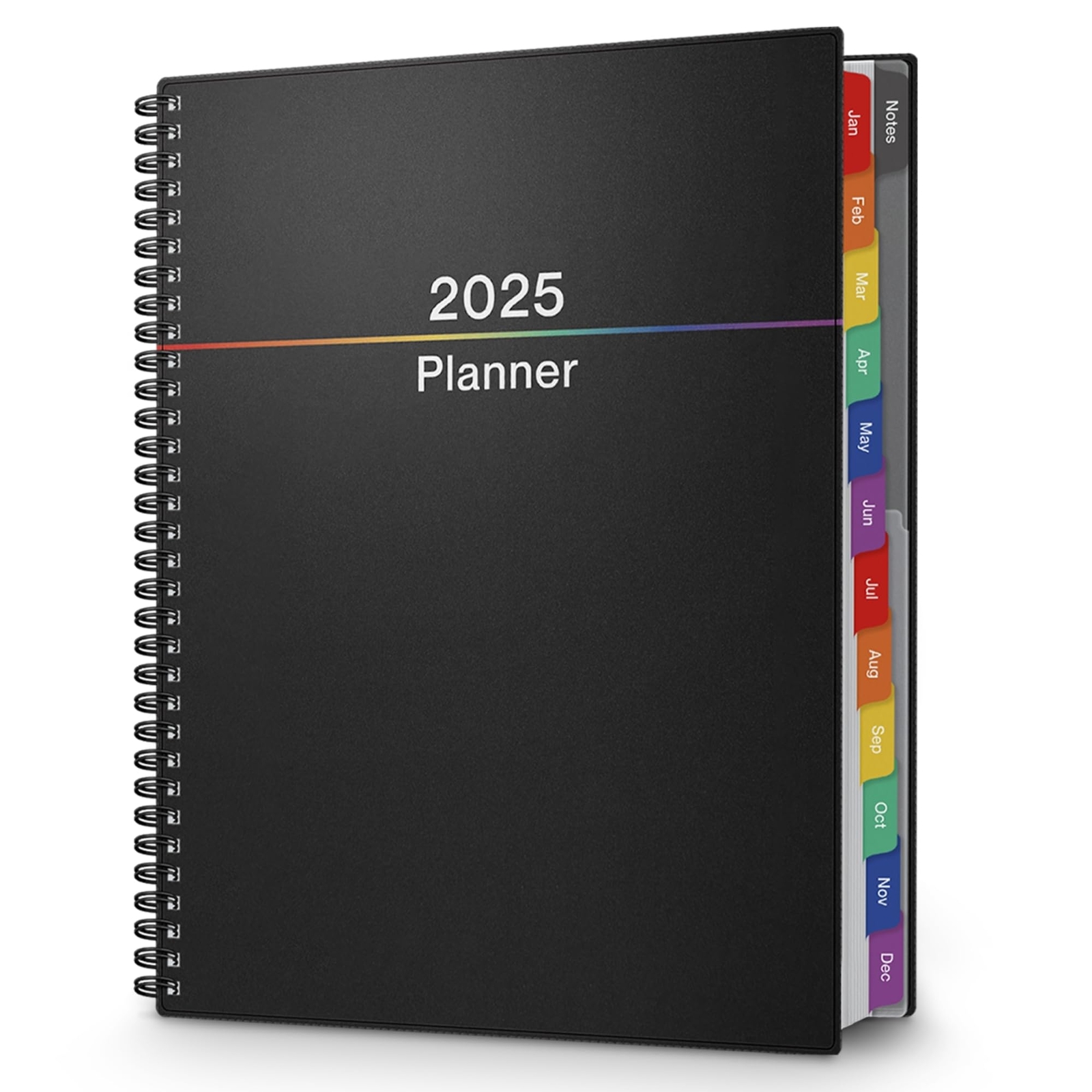 Dunwell 2025 Planner Weekly Monthly Colorful 8.5x11