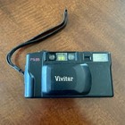 Vivitar Ps 35 35mm Point & Shoot Film Camera Tested & Working Black
