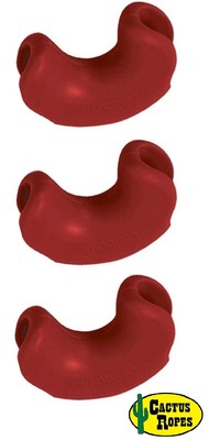 Lariat Rope Speed Burners 3 Piece Lot Red Cactus Ropes New Free Ship