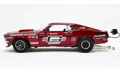 ACME GMP 1:18 1969 FORD MUSTANG BOSS 429 - MR. GASKET - DRAG