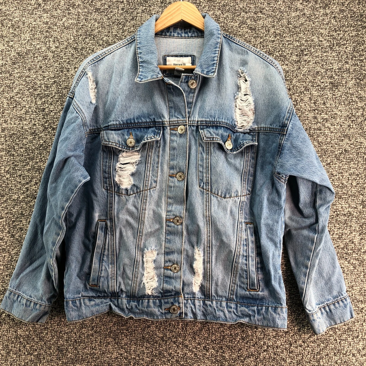 Forever 21 trucker clearance jacket