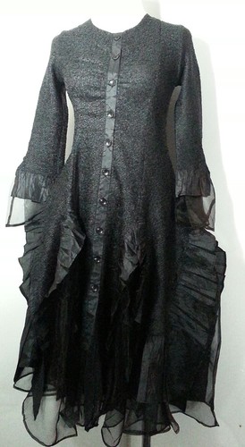 Jerry T Women Stretchy Dress 1X 18 20 Black Plus SR113 New NWT - Picture 2 of 9