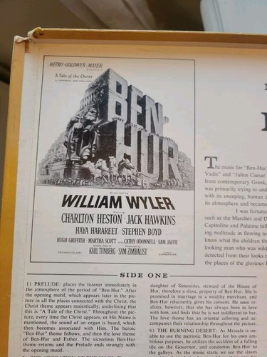 MGM Records Deluxe Edition Ben HUR SET - Picture 9 of 14