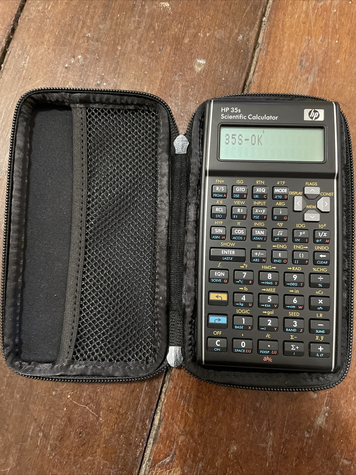 Hewlett Packard hp 35s scientific calculator with case Tested New