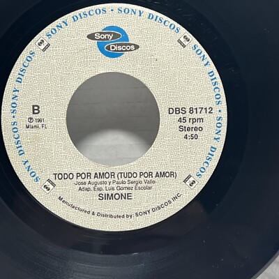 SIMONE TODO POR AMOR / LA BARCA / 45RPM   LISTEN