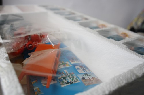 RARE VINTAGE 70'S PLAYMOBIL LYRA 3403 FIREMEN CREW SET CLICKY GREEK NEW NO BOX - Picture 9 of 10