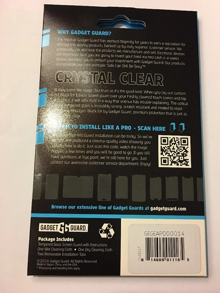 Protector de pantalla de vidrio templado para gadget para Samsung Galaxy S5 Foto 2 de 4