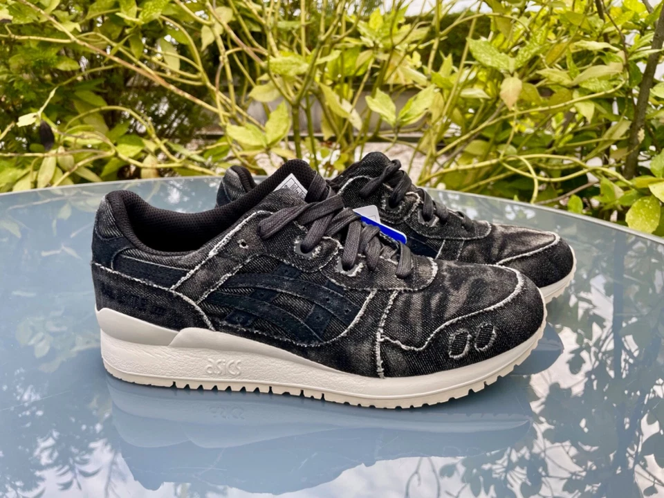ASICS Gel-Lyte III 3 "Black Washed Denim" (2018)  EUR 42 US 8,5 - HN7L2-9090 - Bild 4 von 4
